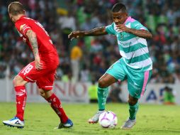 Para Santos Laguna, refrendar el título será muy complicado pues se encuentran muy lejos de los primeros ocho lugares. MEXSPORT / E. Terrazas