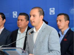 Marko Cortés Mendoza señala que impulsará en San Lázaro el trabajo en comisiones para su aprobación. TWITTER / @MarkoCortes