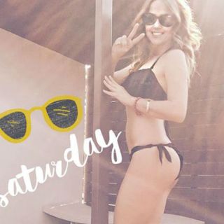 Andrea Legarreta presume bikini