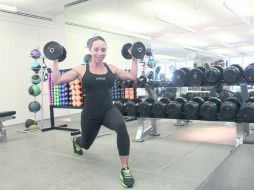 La ex atleta olímpica ofrece consejos sencillos para mantenerse en forma. Ella lleva una vida profesional y es madre de cuatro. EL INFORMADOR / A. Hinojosa