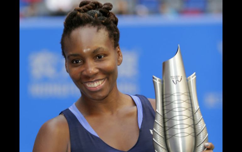 Luego de ganar en Wuhan, Venus Williams vuelve al Top-20. AFP / ARCHIVO