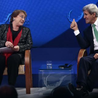 Bachelet y Kerry inauguran conferencia 'Nuestro Océano Chile 2015'