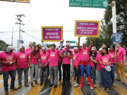 Este día se inauguró el programa en una de las esquinas de Parres Arias y Periférico, en Zapopan. EL INFORMADOR / P. Franco