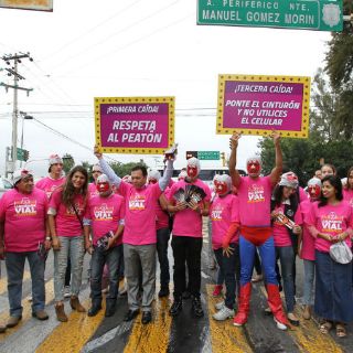Comienza programa 'Luchadores Viales'