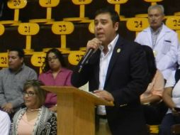 Cuauhtémoc Galindo informó que en ocho meses desaparecieron más de 64 MDP bajo la gestión del priísta Ramón Guzmán. FACEBOOK / Gobierno de la Ciudad de Nogales