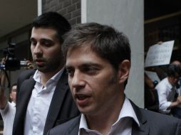 Axel Kicillof asegura que tras pagar la deuda, hubo inversores que se externaron su deseo por invertir. EFE / ARCHIVO