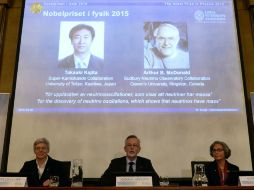 Los ganadores recibirán el próximo 10 de diciembre una medalla de oro, un diploma y un cheque por ocho millones de coronas suecas. AFP / J. Nackstrand