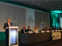 Mancera comentó durante la Convención Nacional de Canieti, que trabaja junto a la SCT para hablar con la ciudadanía y no afectarlos. TWITTER / @ManceraMiguelMX