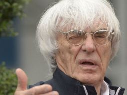 Bernie Ecclestone no quiso revelar identidad de interesados. EFE / ARCHIVO