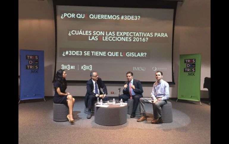 El IMCO presenta los números que hasta el momento la iniciativa ha brindado. TWITTER / @imcomx