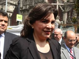 La diputada Ivonne Ortega destaca que mientras el aparato de transparencia dependa de la Jucopo genera fuertes críticas. NTX / ARCHIVO