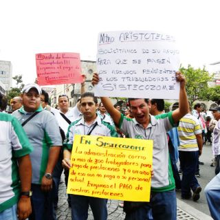 Tras paro, trabajadores de Sistecozome consiguen acuerdos