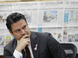 Saldoval aclara que su administración no apoyará a municipios con recursos para fondo perdido, pero reconoce otros mecanismos. EL INFORMADOR / A. Camacho