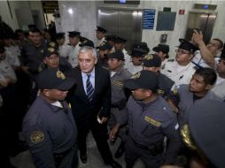 Otto Pérez Molina, ex presidente de Guatemala, se encuentra preso por casos de corrupción. EL INFORMADOR / ARCHIVO
