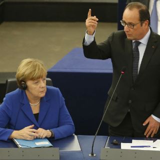 Merkel y Hollande apelan a solución de conflicto en Siria