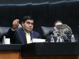 Miguel Barbosa pretende llegar a la gubernatura de Puebla en el 2018, pues se dice útil en el Senado para el 2016. EL INFORMADOR / ARCHIVO