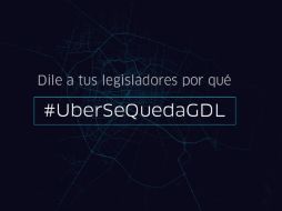 La plataforma de transporte lanzó en su sitio web un comunicado donde explican su postura ante la propuesta de regulación. ESPECIAL / uber.com