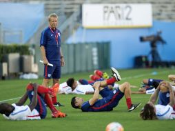 El equipo norteamericano trabaja bajo la mirada del técnico Klinsmmann. MEXSPORT / O.Aguilar