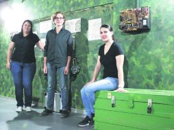 Promotores. Iveth Garbuno, José Flores y Suki Valencia son los responsables de que haya en la ciudad este reto. EL INFORMADOR / P. Franco