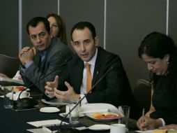 El presidente del Senado, Gil Zuarth aclara que no existe un acuerdo configurado en las ternas. SUN / ARCHIVO