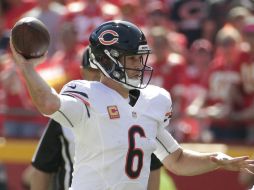 Cutler totalizó 252 yardas y dos touchdowns. AP / C. Riedel