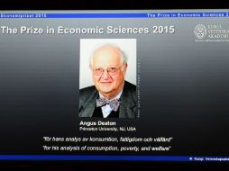 Se trata del más reciente profesor de Princeton en recibir el Premio Nobel de Economía en las últimas dos décadas. AFP / J. Nackstrand