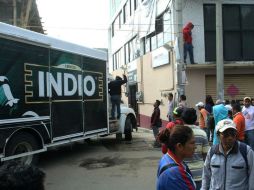 Los profesores instalaron su protesta este lunes. NTX / ARCHIVO
