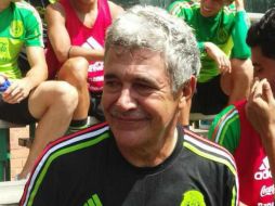La imagen de Ferretti fue compartida en redes sociales de la Selección. TWITTER / @miseleccionmx