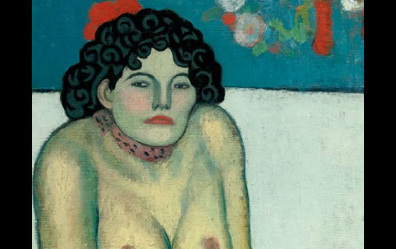 El cuadro 'La Gommeuse' fue pintado por Picasso y se espera que sea vendido por más de 60 millones de dólares. ESPECIAL / sothebys.com