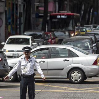 Caos para llegar y cruzar el Centro