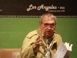 Rafael Cadenas durante su participación en la FIL 2009. EL INFORMADOR / A. Camacho