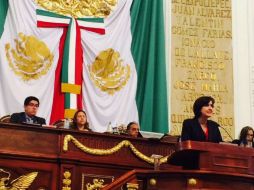 Mercado recibió los posicionamientos de los diferentes legisladores. TWITTER / @AsambleaDF