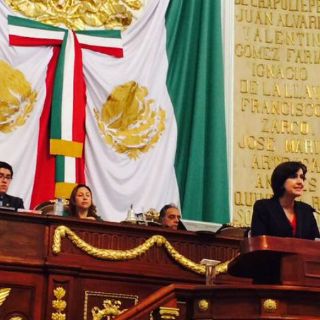 Patricia Mercado comparece en ALDF