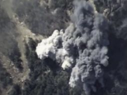 Por el momento Rusia ha realizado alrededor de 80 bombardeos en Siria, incluidos disparos de misiles crucero. EFE /