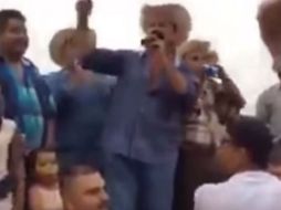 Hilario Ramírez hizo las declaraciones durante un evento público. YOUTUBE / MexicoDifunde