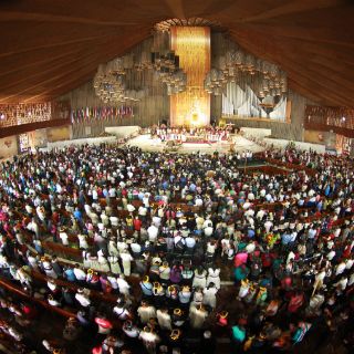 Celebran primera misa en náhuatl en la Basílica de Guadalupe