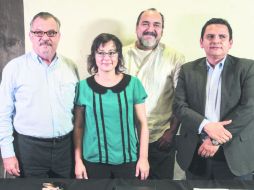 Desde sus trincheras, Gerardo Rubio, Susana Chávez Víctor Castillo y Carlos Sánchez trabajarán para que la cultura tenga más impacto. EL INFORMADOR / F. Atilano