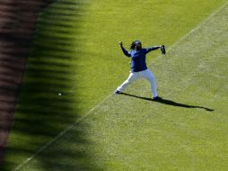 Johnny Cueto durante sus entrenamientos. AP / C. Riedel