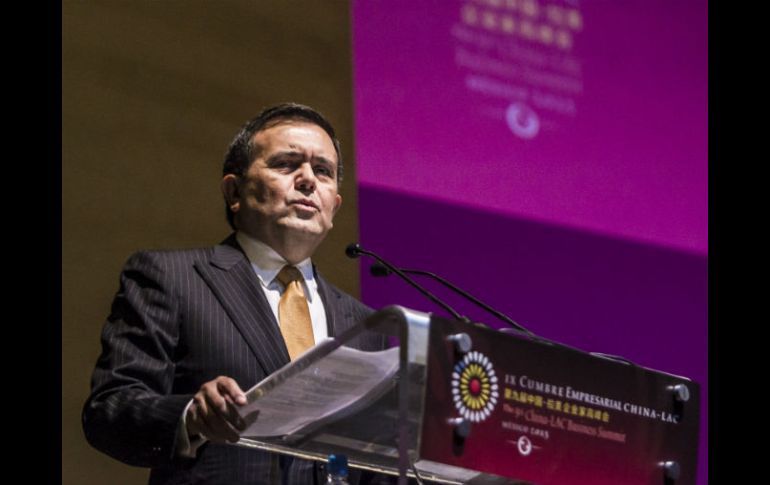 Ildefonso Guajardo recordó que la firma del TPP, que se concretó el 5 de octubre, debe ser ratificada por el Senado de la República. EL INFORMADOR / R. Tamayo