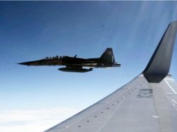 El avión ruso protegía a los aviones que bombardeaban las posiciones del grupo terrorista Estado Islámico. NTX / ARCHIVO