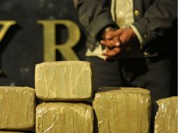 El detenido poseía 750 kilos de marihuana, un revólver calibre .22 y nueve cartuchos útiles. EL INFORMADOR / ARCHIVO