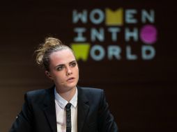 Durante su conferencia para 'Women in the World' resaltó que la modelo Kate Moss fue quien la ayudó. AP / ARCHIVO