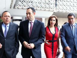 El encuentro se lleva a cabo en el edificio 'C' del Palacio Legislativo de San Lázaro. TWITTER / @Jesus_ZambranoG