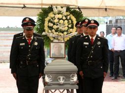 El homenaje se realizó en las instalaciones de la Comisaría de Seguridad Pública de Tlajomulco. EL INFORMADOR /