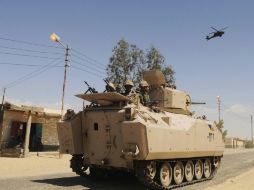 El gobierno egipcio ha estado combatiendo desde hace mucho tiempo una insurgencia en el norte del Sinaí. AP / ARCHIVO