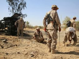 Más de cuatro mil 900 personas han muerto en la guerra civil del Yemen. AFP / A. Al-Qadry