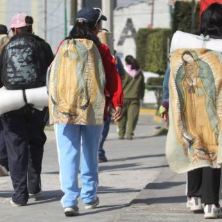 Llegan 70 mil peregrinos a la Basílica de Guadalupe