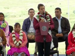 Este jueves, el Ejecutivo conmemora los días Internacional de la Mujer Rural y el Mundial de la Alimentación. TWITTER / @gobmx