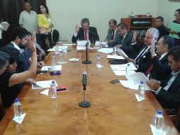 Imagen de la sesión de la Comisión de Vigilancia de este jueves. TWITTER / @LegislativoJal