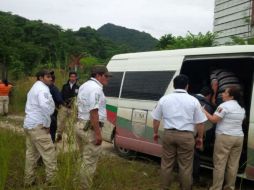 Las personas extranjeras, cuatro de El Salvador y dos de Honduras, son remitidas al Instituto Nacional de Migración. EFE / ARCHIVO